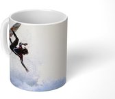 Mok - Surfer doet een trucje - 350 ML - Beker
