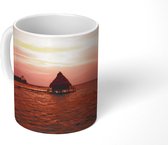 Mok - Zonsondergang in Glover’s Reef in Belize - 350 ML - Beker
