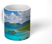 Mok - Caribische eilanden en stranden - 350 ML - Beker