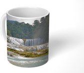 Mok - Voorkant waterval Palenque Mexico - 350 ML - Beker
