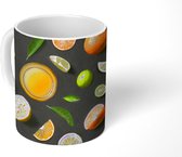 Mok - Fruit - Sap - Citrus - 350 ML - Beker