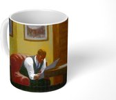 Mok - Kamer in New York - Edward Hopper - 350 ML - Beker