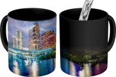 Magische Mok - Foto op Warmte Mok - Skyline - Water - Amerika - Tampa Bay - 350 ML