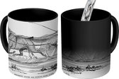 Magische Mok - Foto op Warmte Mok - een dubbel span in drafsport - 350 ML