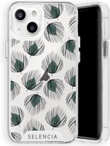 Selencia Zarya Fashion Extra Beschermende Backcover iPhone 13 hoesje - Feathers