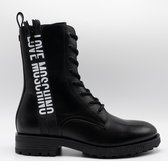 Love Moschino Ja24184g0d Veterboots - Laarzen Met Veters - Dames - Zwart - Maat 40