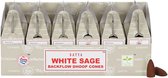 Satya Witte Salie Backflow Dhoop Kegels 1 pakje van 24 kegels