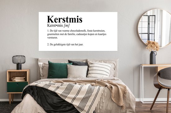 Affiche Noël - Fête - Rituels - 160x80 cm - Décoration de Noël - Décoration de Décorations de Noël - Décoration de Noël Salon