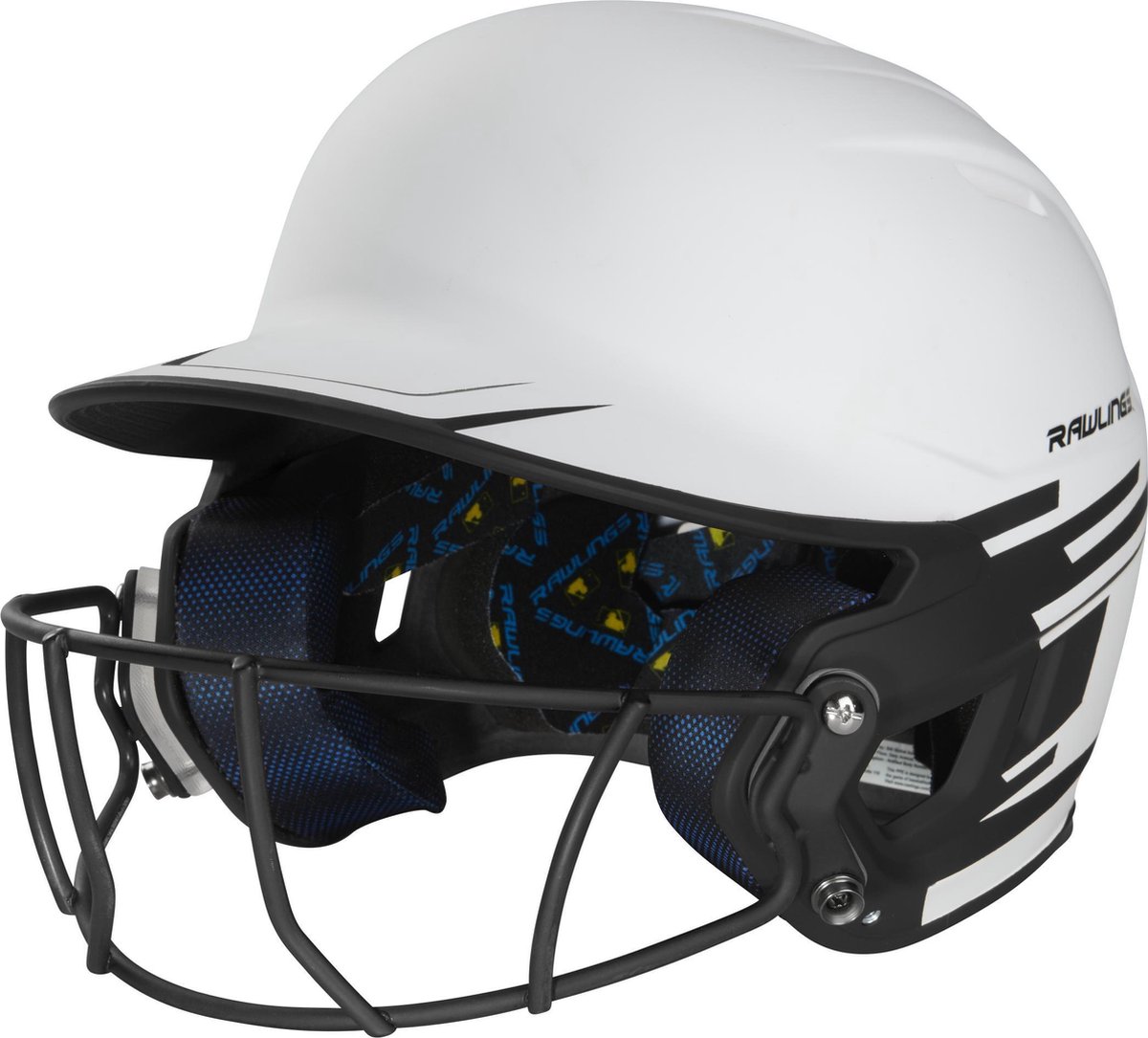Rawlings MSB13S Mach Ice Softball Helmet w/Mask Color Black
