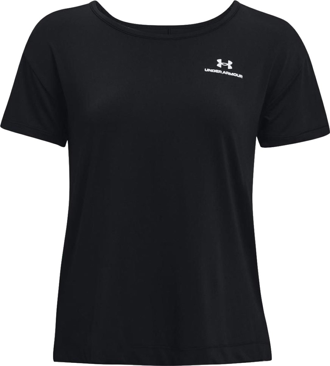 Under Armour Rush Energy Ss-Blk - Maat SM