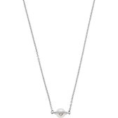 Emporio Armani dames ketting edelstaal glas steen One Size 88383362