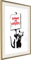 Poster Banksy: Because I’m Worthless 40x60