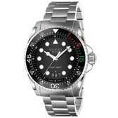 Gucci - Heren Horloge Dive YA136208 - Zilver