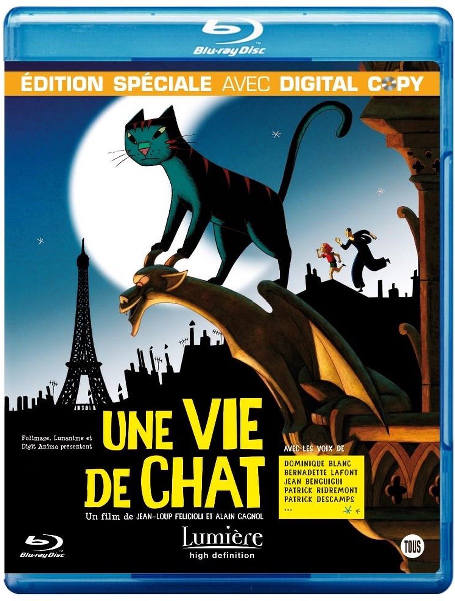 Une Vie de Chat (Blu-ray) (Import geen NL ondertiteling)