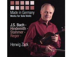 Herwig Zack - J.S. Bach - Hindemith - Reger - Stahmer: Made In Germany (CD)