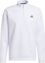 Adidas Golftrui Primegreen Heren Polyester Wit Maat Xl