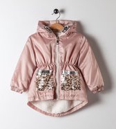 alisé Baby Winterjas met capuchon Roze 92