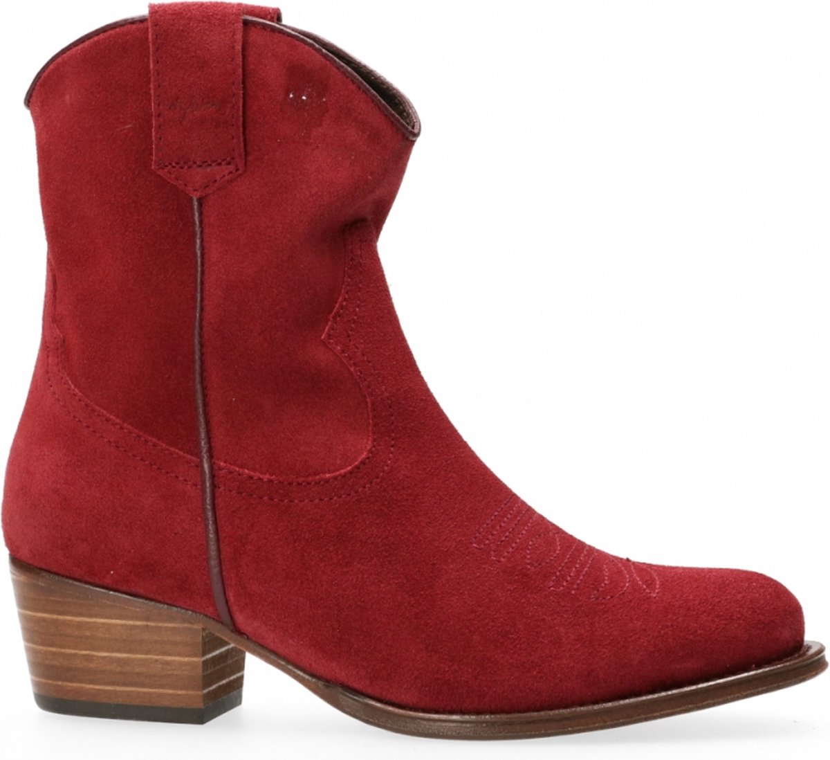 Dr. Adams  - Korte Western Laars - Red - 40
