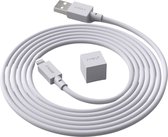 Avolt Cable 1 USB-A naar Lighting Gotland Grey