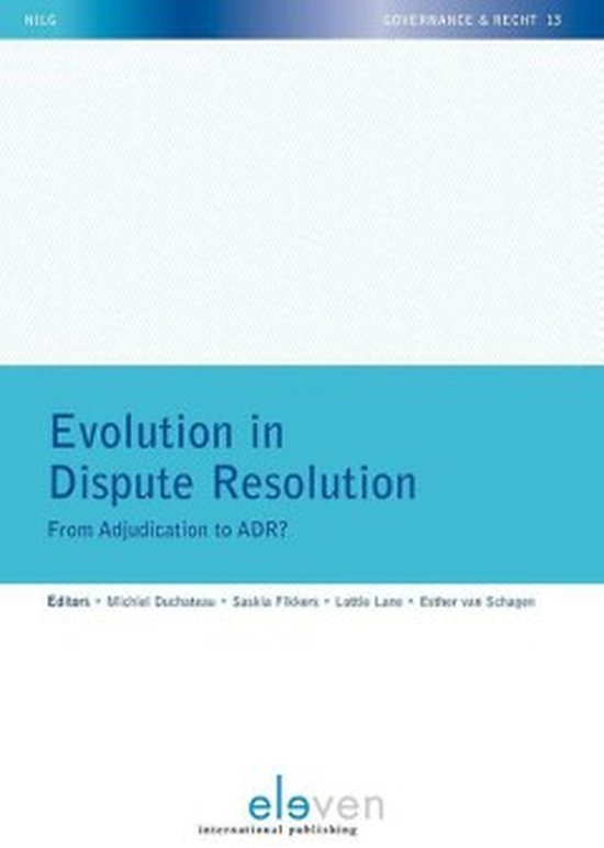 Evolution in Dispute Resolution - cover