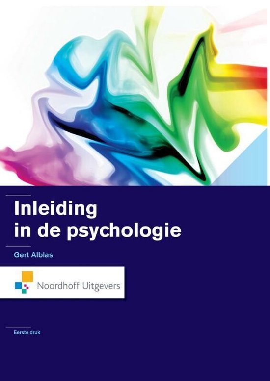 Inleiding In De Psychologie Ebook Gert Alblas Boeken Bol Com