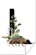 Lettre Jungle L 40x60 cm