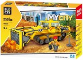 Blocki MyCity Bulldozer Bouwstenen - KB0229 - 250 onderdelen