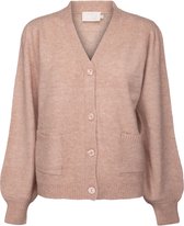 Minus Angie Knit Cardigan Pale Rose Melange