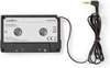 Nedis AUX Cassette-Adapter voor Autoradio - 3,5 mm - Kabellengte: 1.00 m - Zwart