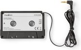 Nedis AUX Cassette-Adapter voor Autoradio | 3,5 mm | Kabellengte: 1.00 m | Zwart