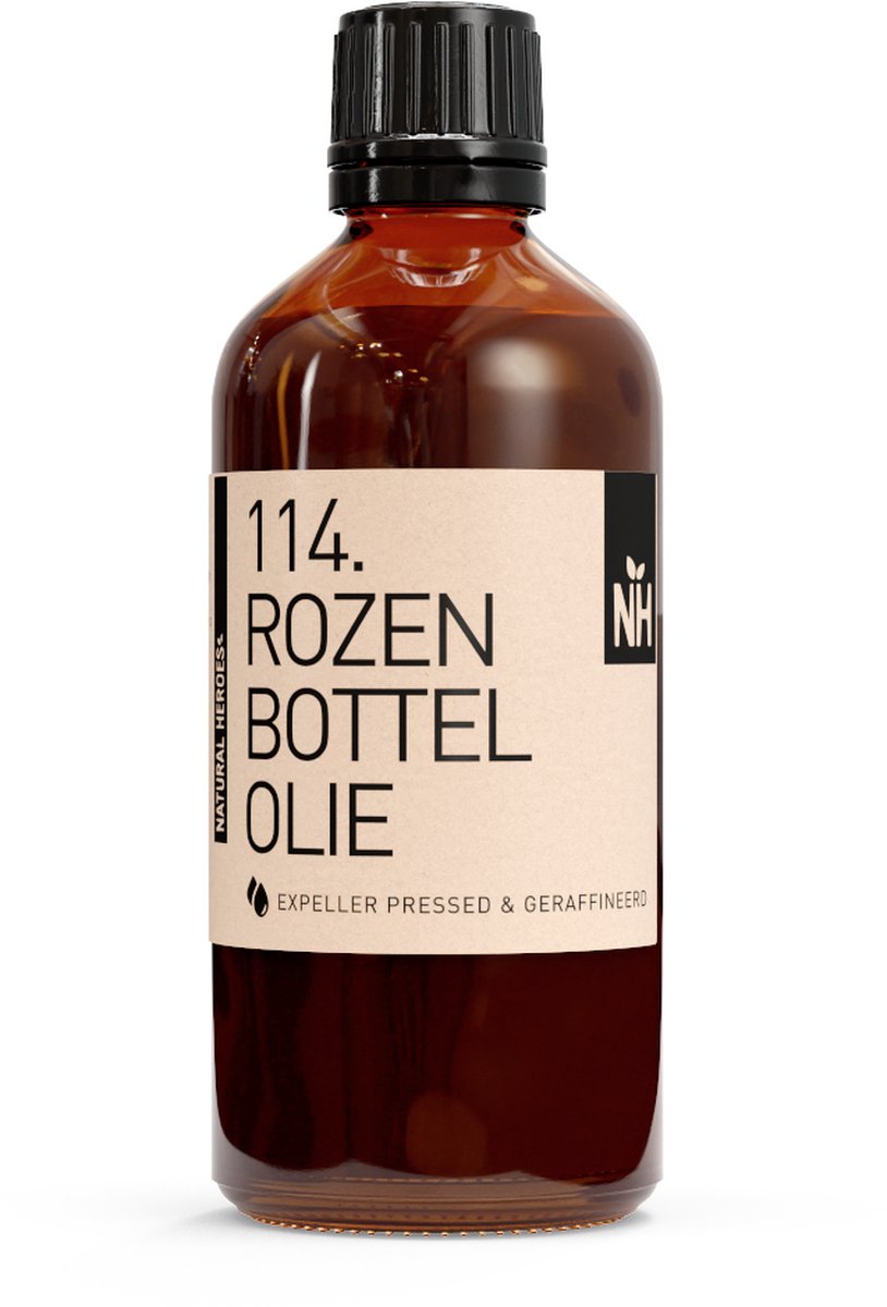 Natural Heroes - Rozenbottel/Rosehip Olie (Expeller Pressed & Geraffineerd) 300 ml