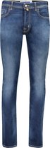 Jacob Cohën Jeans Blauw Normaal - Maat W34 - Heren - Herfst/Winter Collectie - Viscose;Katoen;lyocell;polyes