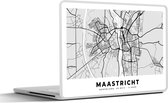 Laptop sticker - 17.3 inch - Kaart - Maastricht - Nederland - 40x30cm - Laptopstickers - Laptop skin - Cover
