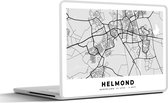 Laptop sticker - 12.3 inch - Kaart - Helmond - Nederland - 30x22cm - Laptopstickers - Laptop skin - Cover