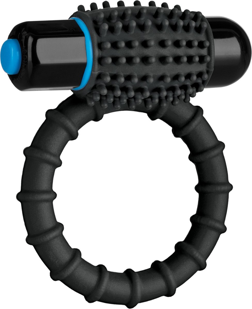 OptiMALE Vibrerende Cockring - Zwart