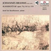 Jozef De Beenhouwer - Johannes Brahms: Klavierstucke Opus 76, 118 & 119 (CD)