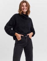 Vero Moda VMPOILU LS ROLLNECK BLOUSE - Black Black