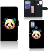 Telefoontas Alcatel 1S (2021) Hoesje ontwerpen Panda Color Sinterklaas Cadeautje