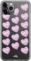 iPhone 11 Pro Max Case - XOXO Candy - xoxo Wildhearts Transparant Case