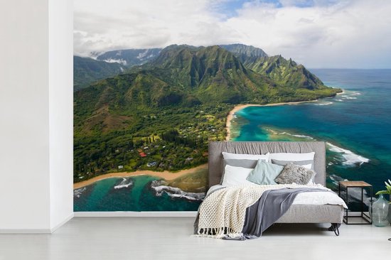 Papier peint - Papier peint photo Hawaï - Île - Ciel - Largeur 330 cm x hauteur 220 cm