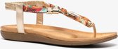 Blue Box dames sandalen - Goud - Maat 39 - Extra comfort - Memory Foam