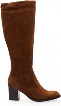 Van Dalen  - Emma laars suede - Womens - Cognac - 42