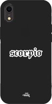 iPhone XR Case - Scorpio Black - iPhone Zodiac Case