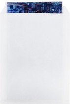 Papieren zakken Wit 15,9x23,5cm (100 Stuks)