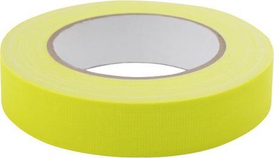 Rol fluor gele gaffa tape.