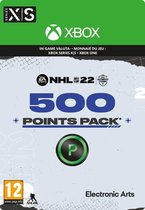 NHL 22: 500 Points - Xbox Series X + S & Xbox One Download - In-game Tegoed - Niet beschikbaar in België
