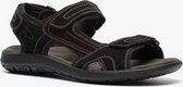 Mountain Peak leren heren sandalen - Zwart - Maat 42 - Echt leer