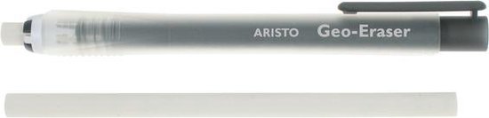 Aristo gumstift - Geo Eraser - zwart - AR-87190 - Aristo