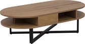 Smuk Lift-Up Salontafel Jade Zwart - Hout