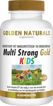 Golden Naturals Multi Strong Gold Kids (60 kauwtabletten)